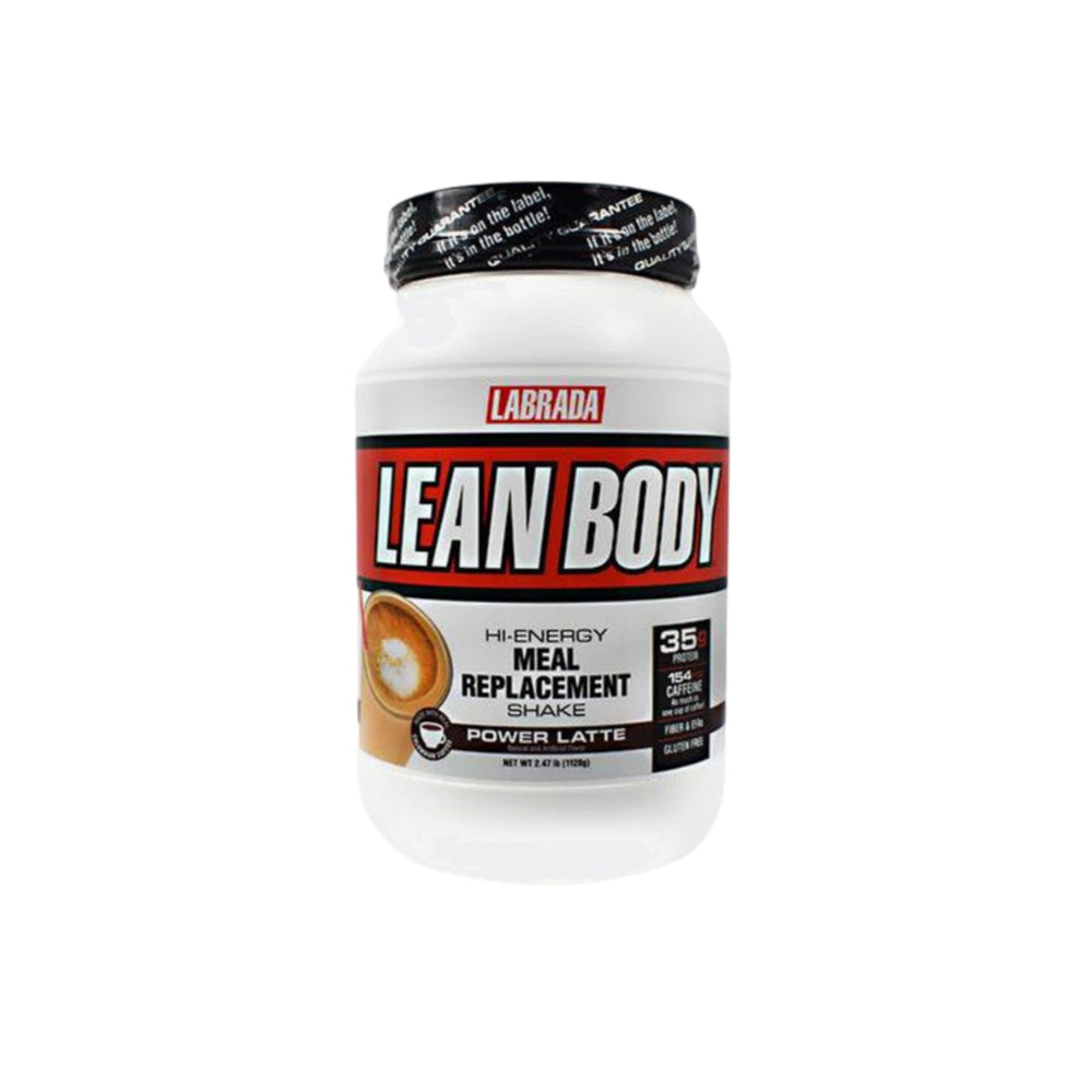 Labrada Labrada Nutrition Lean Body Hi-Protein Meal Replacement Shake with 35g Protein Power Latte