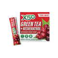 X50 Lifestyle Green Tea X50 + Resveratrol 60's Cranberry