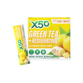 X50 Lifestyle Green Tea X50 + Resveratrol 60's Lemon & Ginger