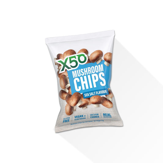 X50 Lifestyle X50 Sea Salt Mushroom Chips Default Title