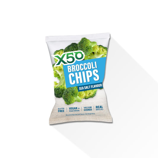 X50 Lifestyle X50 Broccoli Chips Sea Salt