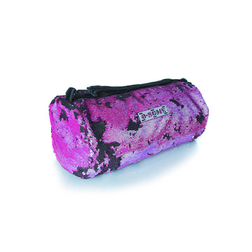 O.some OSOME-Flip Sequin Pink and Black Small Duffel Bag